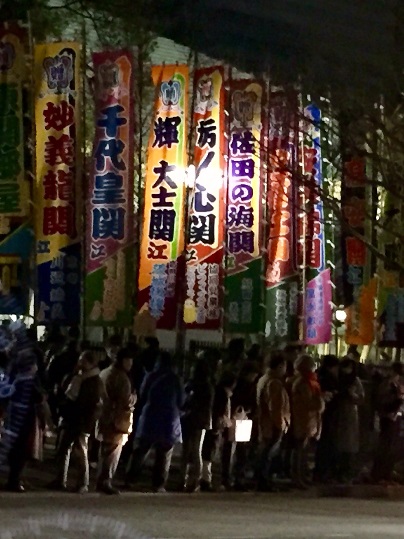 国技館前20170122夜