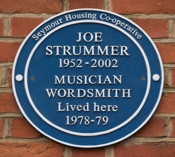 Joe Strummer Blue Plaque