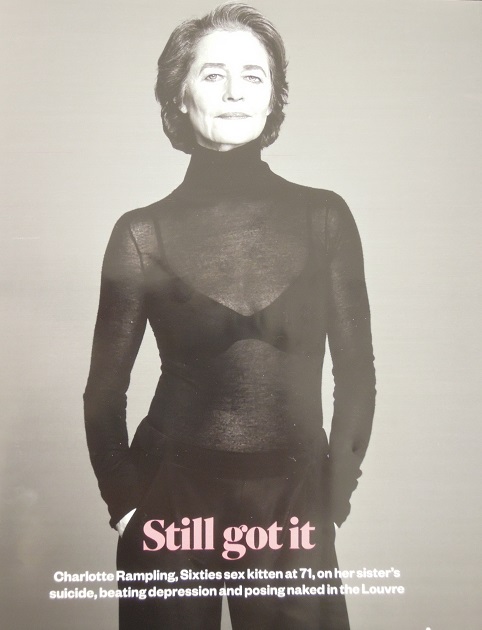 Charlotte Rampling on the Guardian (·ÇºÜ)