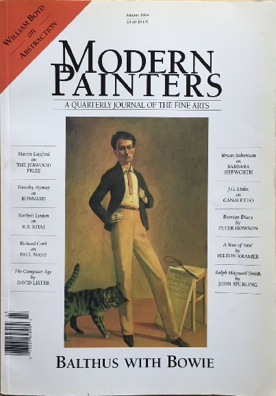 Ž¢Modern Painters¡¼ Autum 1994Ž£(Balthus with Bowie).jpg