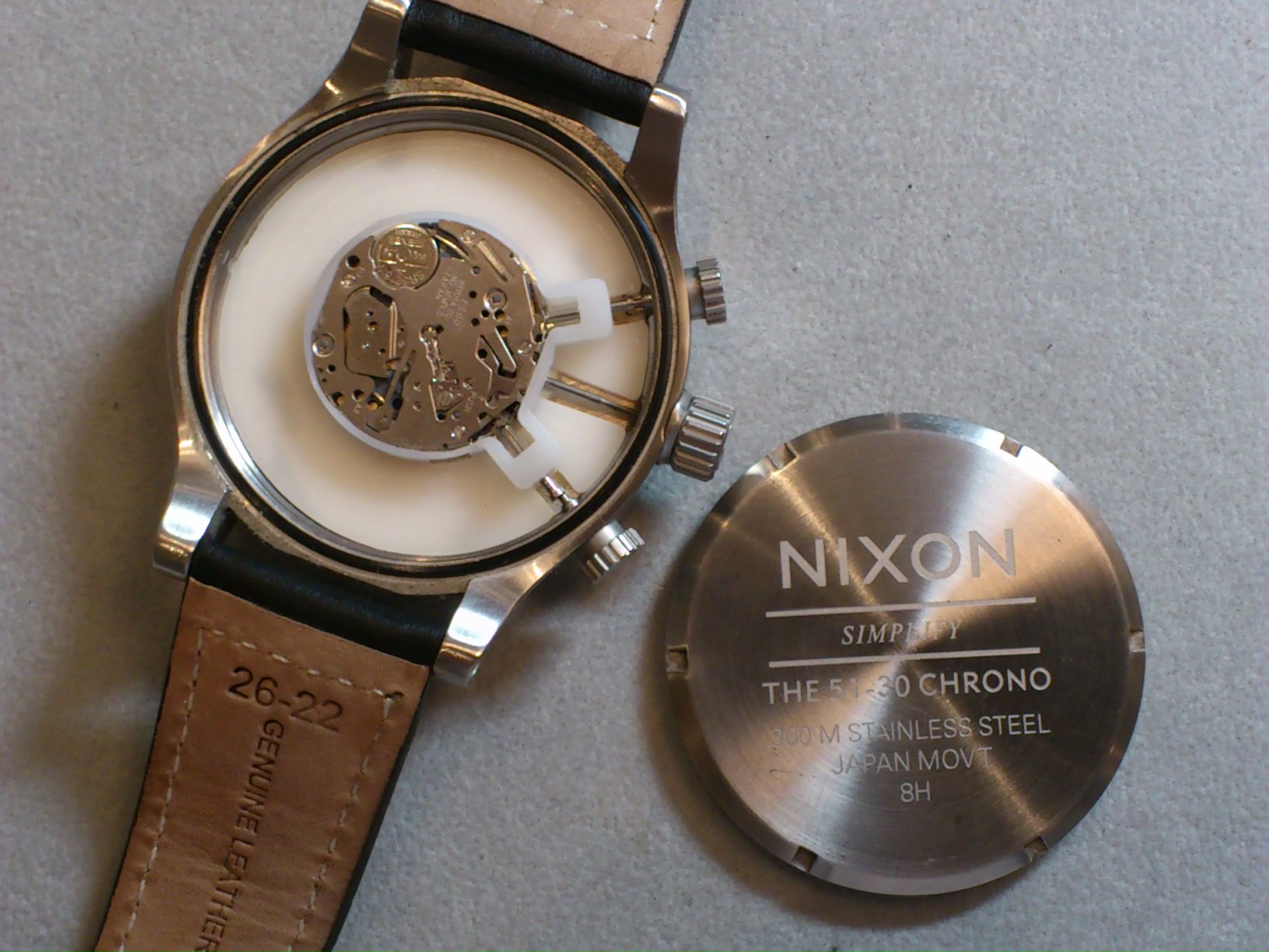 ニクソン Nixon腕時計 電池切-