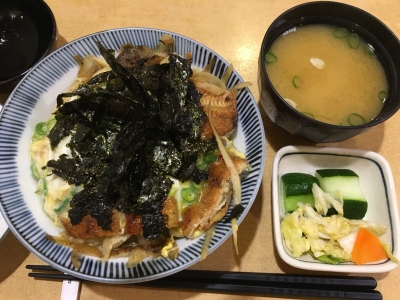 鰻柳川丼