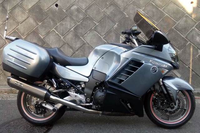 Kawasaki 1400GTR Remus Hexacone