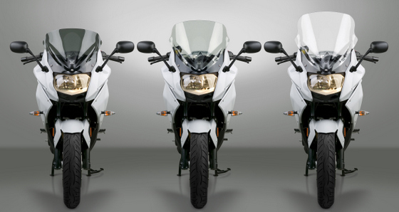 F800GT用ウィンドスクリーン