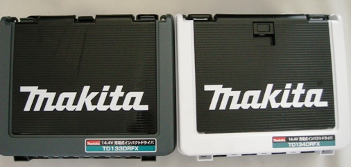 マキタ TD133,TD134ケース比較