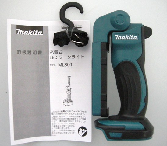 マキタ 18/14.4V充電式LEDワークライトML801 2012.2月新製品 | マキタショップカメカメ ショップブログ