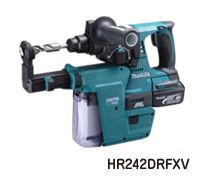 Makita - マキタ　HR242DRFX18V 24mm充電式ハンマドリル Amazon | マキタ 充電式ハンマドリル18V 24mm/ハツリ可 SDS+