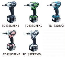 マキタ 14.4VブラシレスインパクトドライバTD133DZ