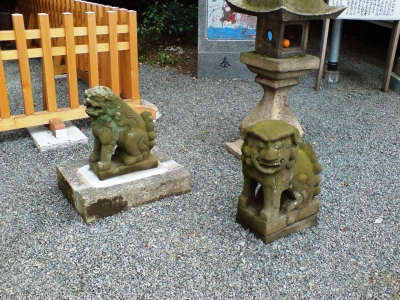 岸城神社 狛犬3