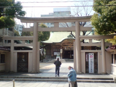 坐摩神社1