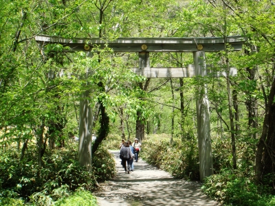 穂高神社奥宮1