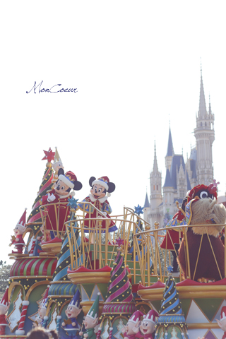 ディズニー・サンタヴィレッジ・パレード