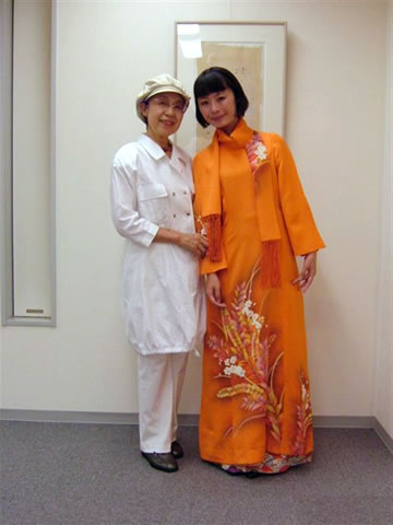 市瀬詩子さんと綾秦節