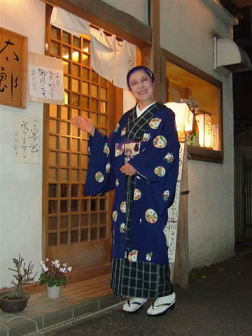 西早稲田の「太郎月」にて