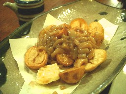 自家製塩辛がたっぷり
