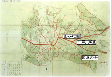 我孫子宿図面