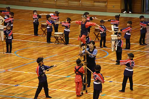 わだ幼稚園幼年消防クラブ演技