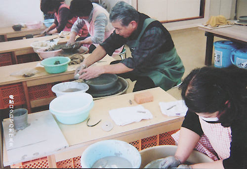 羽二生先生 東日本ガス陶芸教室