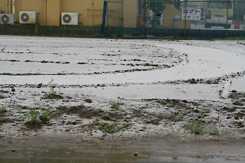 4月17日 降雪