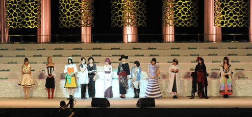 琴伝流大正琴全国大会大正浪漫ファッションショー