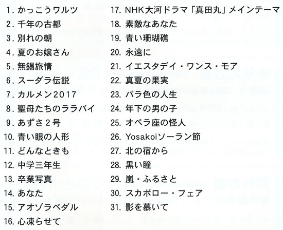 第30回琴伝流コンサートin京都プログラム