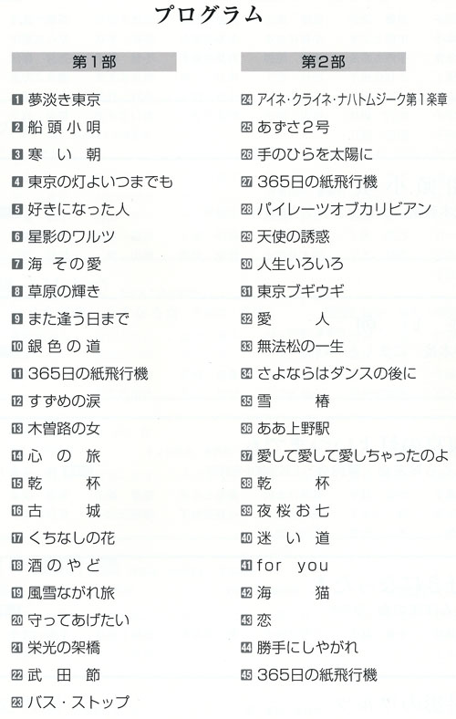 琴伝流大正琴第38回長野県大会プログラム