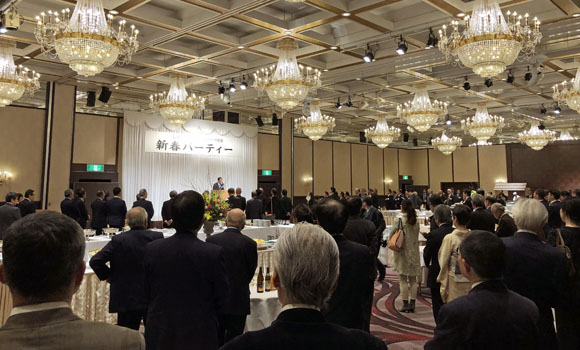 信濃毎日新聞社新春パーティー2020