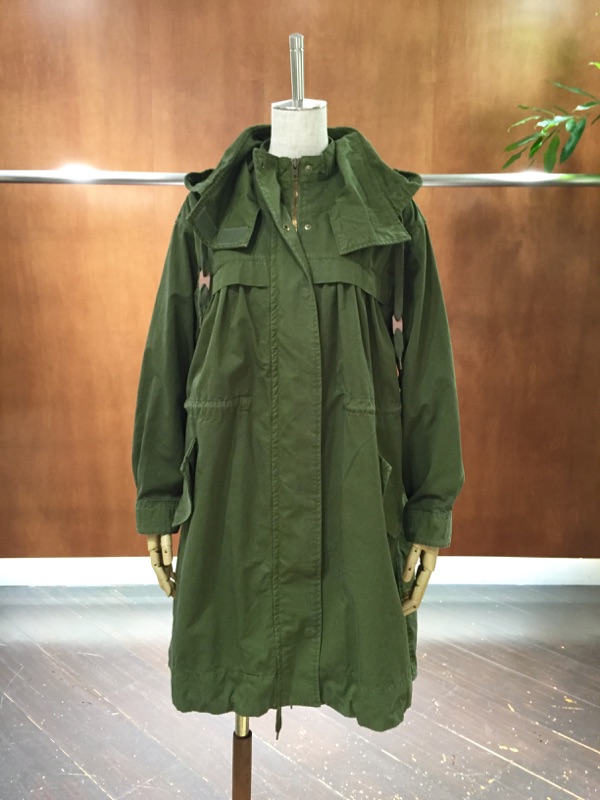 ジャケット・アウター MUVEIL nylon bijour coat MUVEIL - MUVEIL nylon bijour coatの通販 by チョコビ7143's