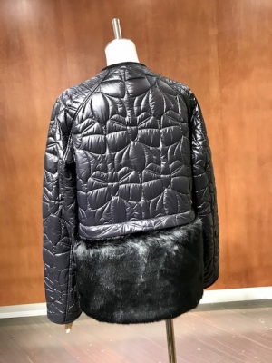 MUVEILミュベール　リボンキルティングジャケット MUVEIL（ミュベール） MUVEIL ミュベール リボンキルティングジャケット38