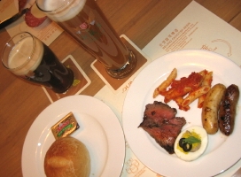 ビールとお料理