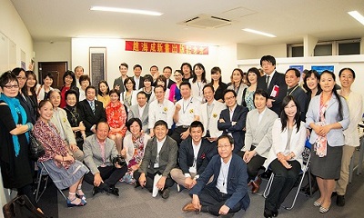 出版記念パーティーで(6月20日)