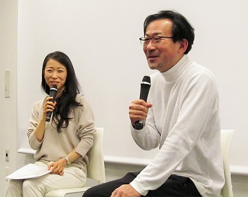 白羽弥仁監督と一青妙さんのトークイベント