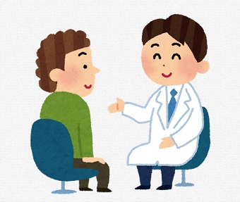 診察のイラスト