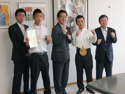 市長と
