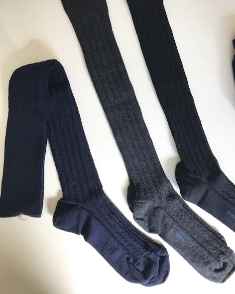 n100のカシミアのレッグウォーマー | factory zoomer/shop diary