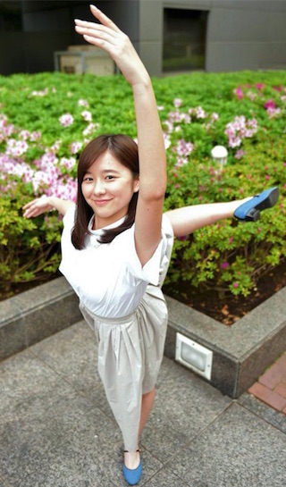 堀田真由バレエ美女