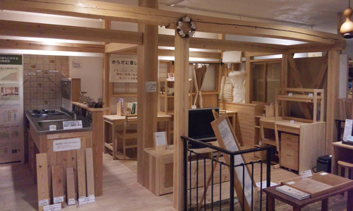 ヒノキクラフトの家具
