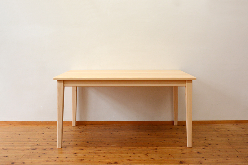 テーブルのオプション [脚部加工] | ヒノキクラフト・ショップブログ