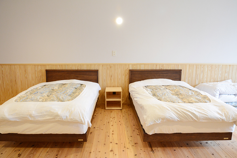 ひのき無垢 ふもとっぱら キャンプ 無垢家具15