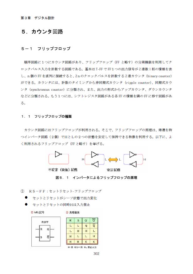 5.カウンタ回路