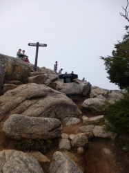 瑞牆山、頂上到着☆16-9-11