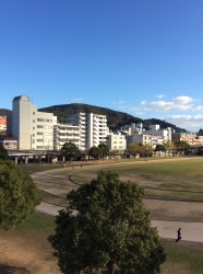 長崎、市営陸上競技場ふかん☆16-12-28