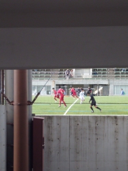 松山サッカー場、高架下のぞき☆16-12-28
