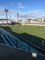 松山サッカー場、ふかん☆16-12-28