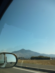 筑波山、車から☆17-3-10