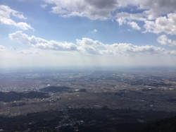 筑波山、女体山から☆17-3-10