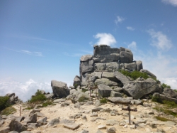 金峰山、五丈岩全貌☆18-7-20