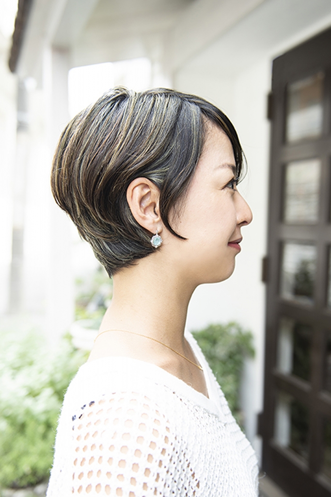 前下がりショートヘア☆ | CARRIE Blog