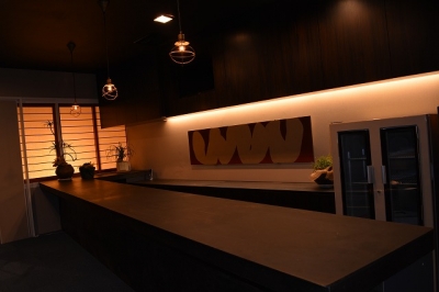 アイアン カウンター　BAR　照明