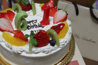 誕生ケーキ